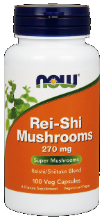 Rei-Shi Mushrooms 270 mg (100 Caps) NOW Foods